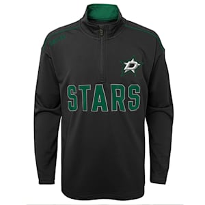 Outerstuff Attacking Zone 1/4 Zip Performance Top - Dallas Stars - Youth