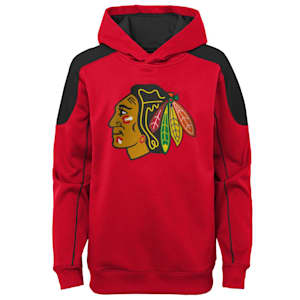 Outerstuff Rocked Performance Pullover Hoodie – Chicago Blackhawks - Youth