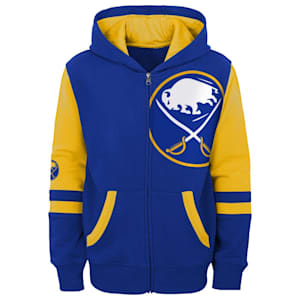 Outerstuff Faceoff FZ Fleece Hoodie - Buffalo Sabres - Youth