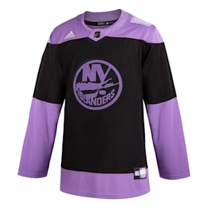 Adidas Hockey Fight Cancer Authentic Practice Jersey - New York Islanders - Adult