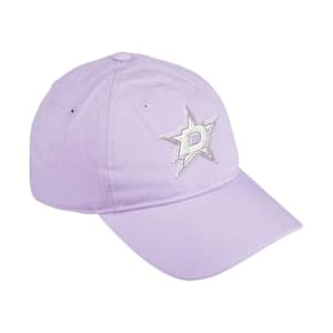 Adidas Hockey Fights Cancer Purple Cotton Slouch Adjustable Hat - Dallas Stars - Adult
