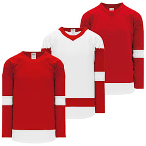 Athletic Knit H550B Gamewear Hockey Jersey - Detroit Red Wings - Senior