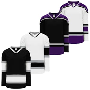 Athletic Knit H550B Gamewear Hockey Jersey - Los Angeles Kings - Senior