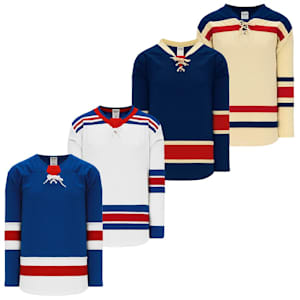 Athletic Knit H550B Gamewear Hockey Jersey - New York Rangers - Senior