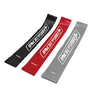 HockeyShot Mini Resistance Bands - 3 Pack