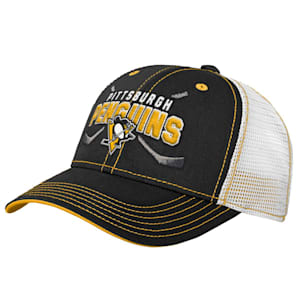 Outerstuff Core Lockup Meshback Adjustable Hat - Pittsburgh Penguins - Youth