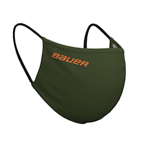 Bauer Reversible Fabric Face Mask - Green/Camo
