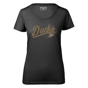 Levelwear First Edition Daily Short Sleeve Tee Shirt - Anaheim Ducks - Womens