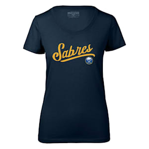 Levelwear First Edition Daily Short Sleeve Tee Shirt - Buffalo Sabres - Womens