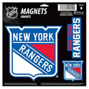 Wincraft 3 Pack Magnet - NY Rangers