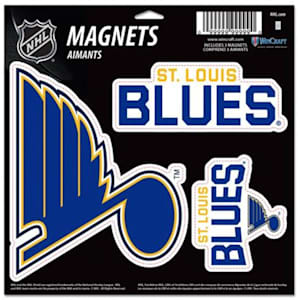 Wincraft 3 Pack Magnet - St. Louis Blues