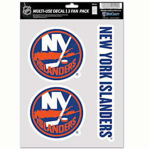 Wincraft Multi-Use Decal Pack - NY Islanders