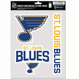Wincraft Multi-Use Decal Pack - St. Louis Blues
