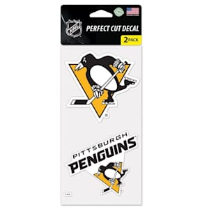 Wincraft Perfect Cut Decal 2PK - Pittsburgh Penguins