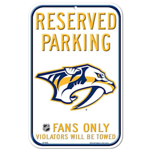 Wincraft NHL Parking Sign - Nashville Predators