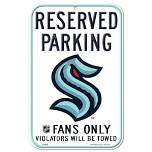 Wincraft NHL Parking Sign - Seattle Kraken