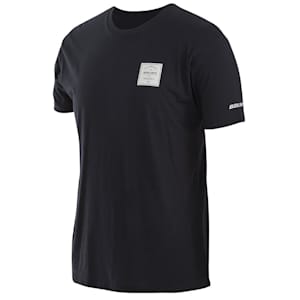 Bauer Square Short Sleeve Crew Tee Shirt - Adult