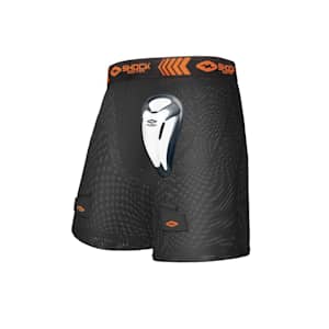 Hockey Compression Shorts and Athletic Cup System with Athletic