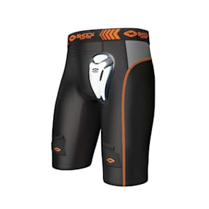 Shock Doctor Compression Shorts w/ BioFlex Cup - Youth