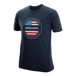 Bauer USA Flag Tee Shirt - Youth