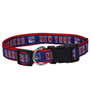 Pets First NHL Pet Collar - NY Rangers
