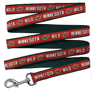 Pets First NHL Pet Leash - Minnesota Wild