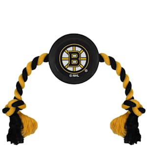Pets First Hockey Puck Pet Toy - Boston Bruins