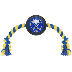 Pets First Hockey Puck Pet Toy - Buffalo Sabres
