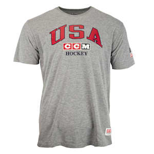 CCM USA Flag Hockey Short Sleeve T-Shirt - Adult