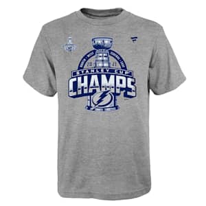 Outerstuff Tampa Bay Lightning 2021 Stanley Cup Champions Locker Room Tee - Youth