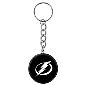 InGlasco NHL Puck Keychain - Tampa Bay Lightning