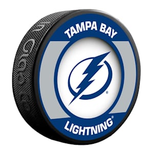 InGlasco NHL Retro Hockey Puck - Tampa Bay Lightning