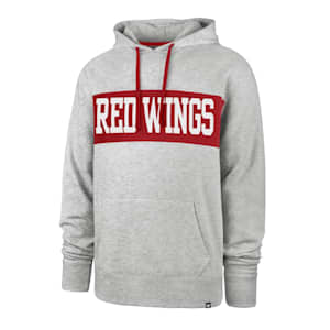 47 Brand Chest Pass Hoodie - Detroit Red Wings - Adult