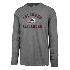 47 Brand Varsity Arch Super Rival Long Sleeve Tee - Colorado Avalanche - Adult