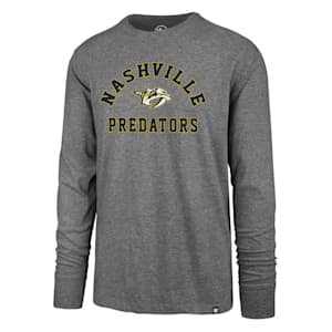 47 Brand Varsity Arch Super Rival Long Sleeve Tee - Nashville Predators - Adult