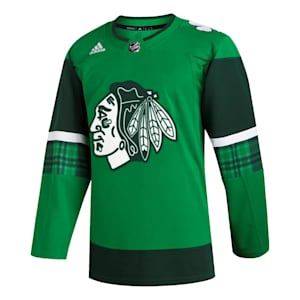 Adidas Chicago Blackhawks Authentic St. Patrick's Day Jersey - Adult
