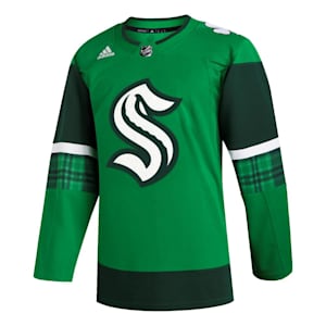 Adidas Seattle Kraken Authentic St. Patrick's Day Jersey - Adult