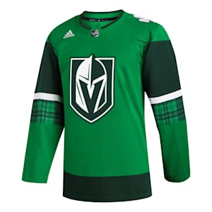 Adidas Vegas Golden Knights Authentic St. Patrick's Day Jersey - Adult