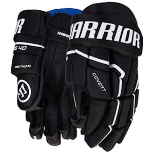 Warrior Covert QRE 4 Black Yellow Senior Junior Ice hockey gloves 11" 12" 13" 14 