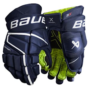 Bauer Vapor 3X Hockey Gloves - Junior