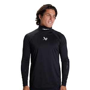 Bauer Neckprotect Long Sleeve Base Layer Top - Adult