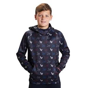 Bauer Icon Repeat Hoodie - Youth