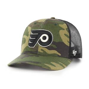47 Brand Camo Trucker Hat - Philadelphia Flyers - Adult