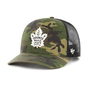47 Brand Camo Trucker Hat - Toronto Maple Leafs - Adult