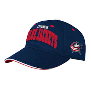 Outerstuff Collegiate Arch Slouch Adjustable Hat - Columbus Blue Jackets - Youth