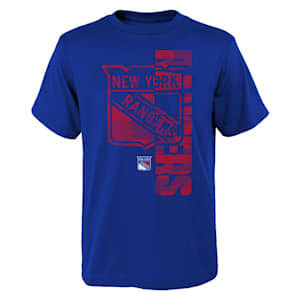 Outerstuff Cool Camo Short Sleeve Tee - New York Rangers - Youth