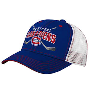 Outerstuff Core Lockup Meshback Adjustable Hat - Montreal Canadiens - Youth