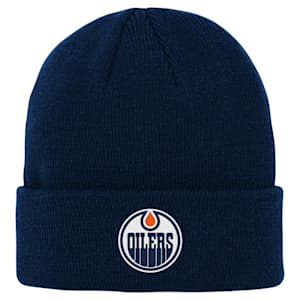 Outerstuff Cuffed Knit Hat - Edmonton Oilers - Youth