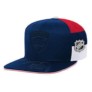 Outerstuff Face-Off Structured Adjustable Hat - Florida Panthers - Youth