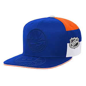 Outerstuff Face-Off Structured Adjustable Hat - New York Islanders - Youth